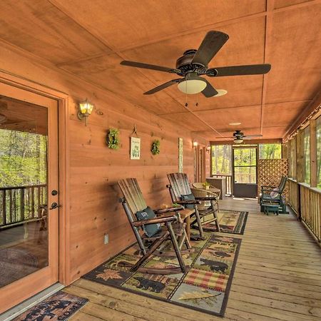 Cozy Hiawassee Cabin With Fire Pit And Mtn Views! Exterior foto