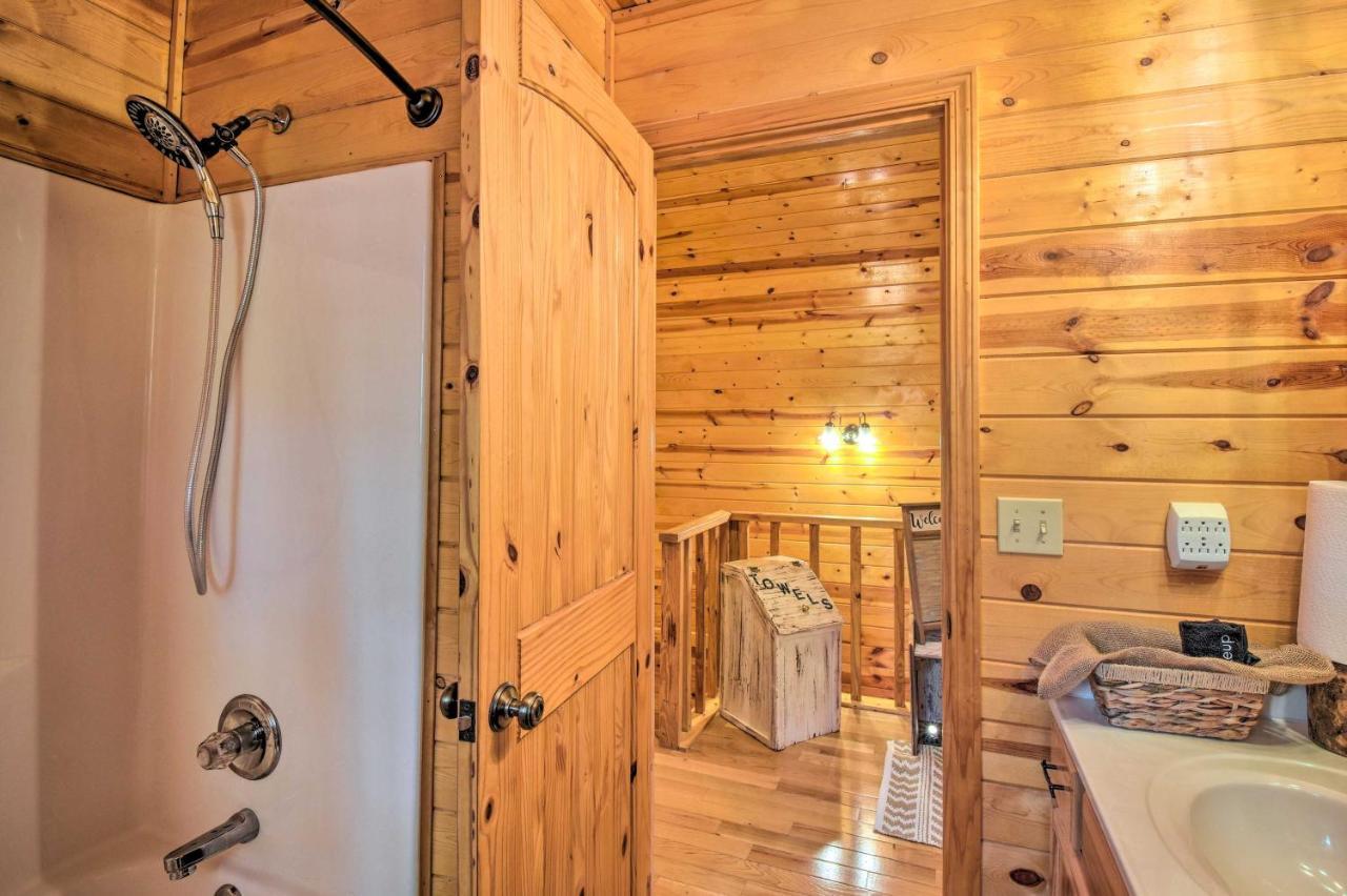 Cozy Hiawassee Cabin With Fire Pit And Mtn Views! Exterior foto